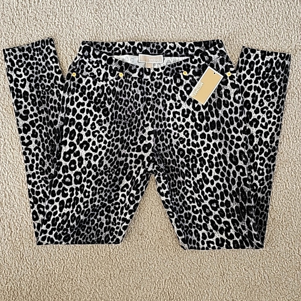 Animal Print Michael Kors Skinny pants